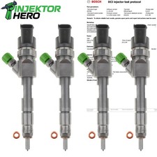 4x 0445110230 Injecteur