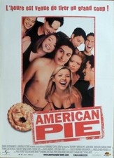 AMERICAN PIE - TEENAGE / COLLEGE / BIGGS - ORIGINAL FRENCH MOVIE POSTER