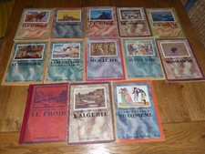 Lot 13 livres ENCYCLOPEDIE PAR L'IMAGE Hachette 1924-1931