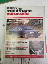 Revue Technique Automobile RTA 1/1992; Lancia Dedra 1.6ie 1.8 ie 2.0 ie 2000 tur