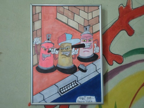 Dessin street arts sous - dessin,