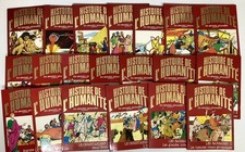 BD HISTOIRE DE L' HUMANITE en BANDES DESSINEES 1 à 20 livre