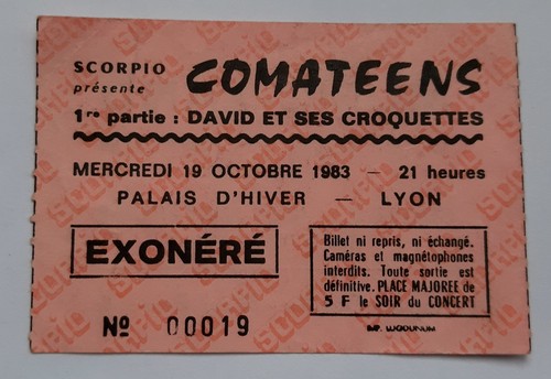Ticket billet place - ticket, concert