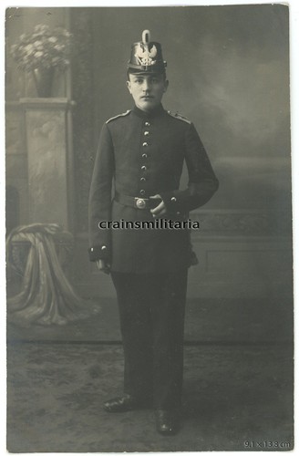 Genuine photo portrait soldier - photo,