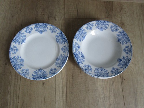 Assiettes plates 3 creuses - 2,