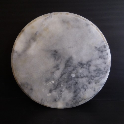 Disque plateau rond marbre