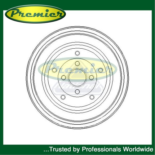 Premier brake drum fits - drum,