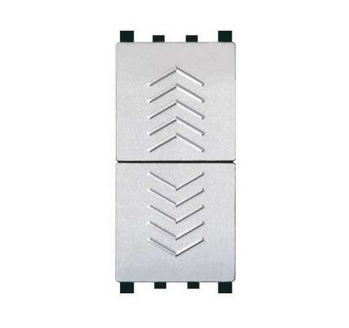 Double bouton gris - , 250v