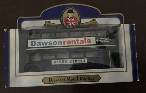 Oxford die cast - die, routemaster