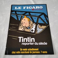 Affiche presse BD Tintin –