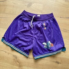 Champion USA Charlotte Hornets Maillot De Basket NBA Shorts LeBron Jordan Bogues