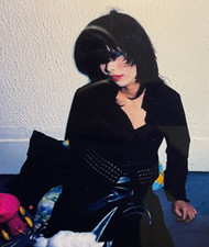 Rare cibachrome grande photo Tokyo haunted souls Japon portrait femme Japan