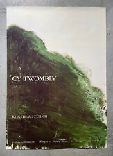 Cy Twombly - Très rare affiche d'exposition grande taille - Kunsthaus Zurich 1987 - 119 cm x 84 cm