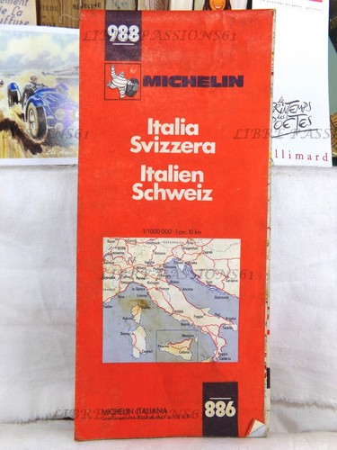 Carte routière michelin - carte,