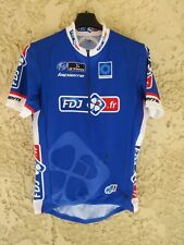 Maillot cycliste FDJ.FR Française des Jeux LAPIERRE UCI Pro Tour shirt trikot M