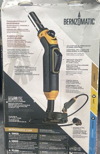 Bernzomatic bz8360t firepoint - bz8360t,