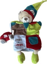DOUDOU COMPAGNIE Ours Arlequin