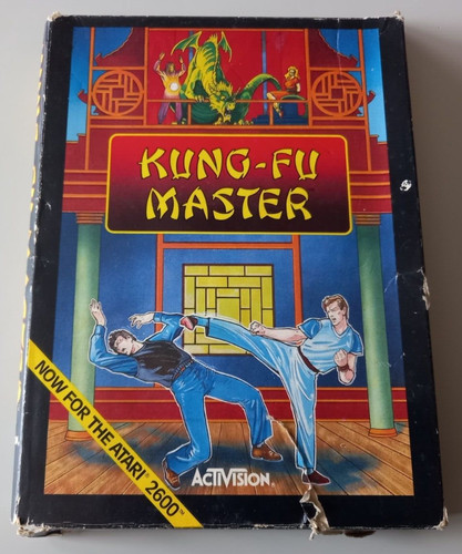 Jeu atari 2600 kung - jeu, "kung-fu