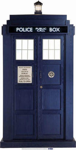 Doctor who tardis 2 - tardis, (2/3