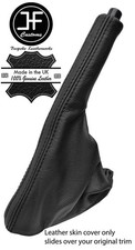 Véritable Cuir Noir Frein à