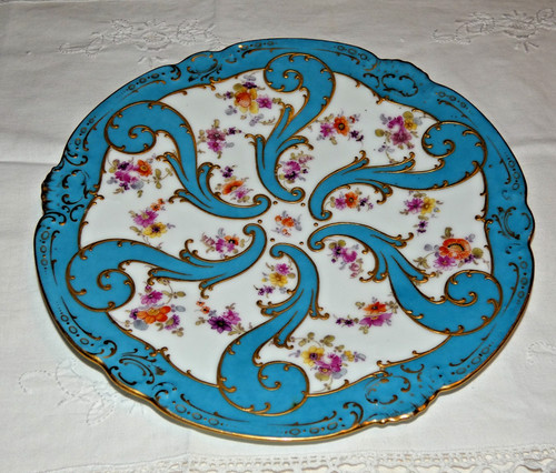 Ancienne assiette - , en