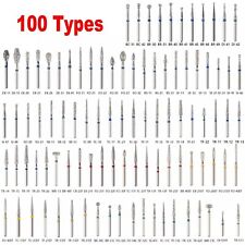 100pcs Fraises dentaires