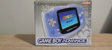✅Système Portable Nintendo Game Boy Advance transparente en boite notices Cale