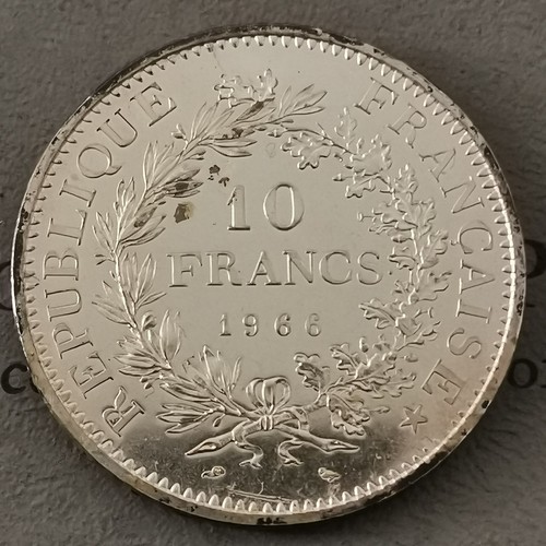 Francs hercule 1966 fdc - 10,