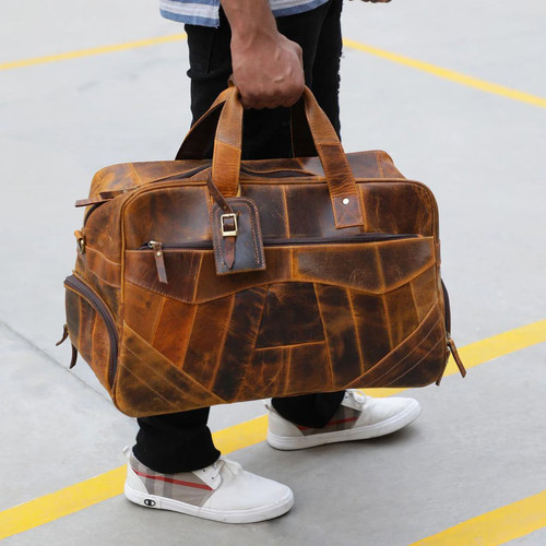 Genuine buffalo leather - buffalo, duffel