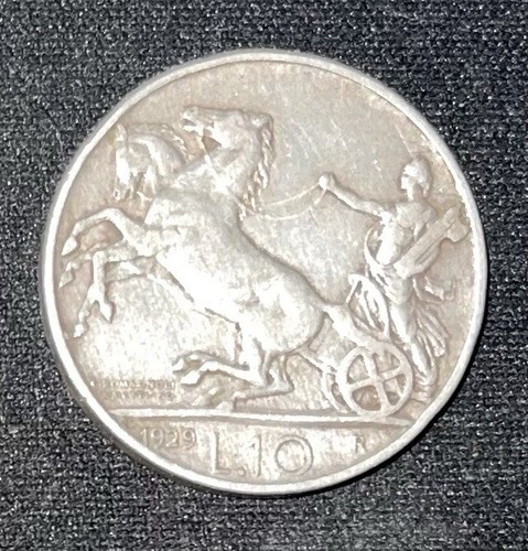 Italie lires argent victor - 10,