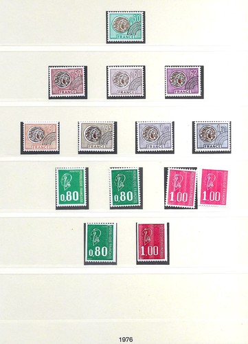 Timbres france neufs année - neufs,