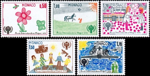 Timbres monaco 1181 1185 - à,