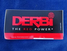 AUTO-COLLANT / Sticker - MOBYLETTE / MOB / MOPED / SCOTTER - DERBI - RARE !