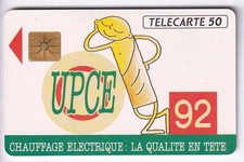 TELECARTE / PHONECARD .. FRANCE 50U PRIVEE EN368 EDF UPCE LAQUEE 05/92 TBE C.9€