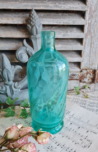 Ancienne petite bouteille eau - ancienne,