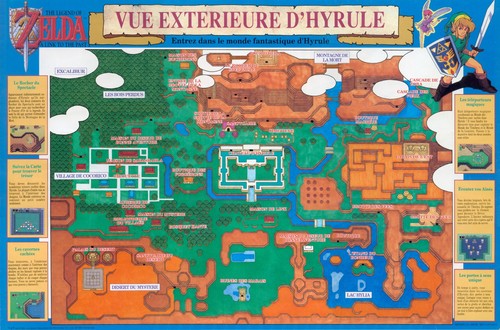 Poster map carte the - poster, map/carte