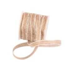  5 M Naturel Hessian Jute Ficelle Corde Toile De Jute Ruban Rouleau pour Arts