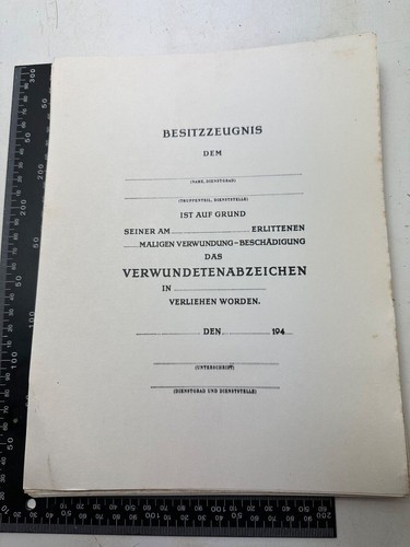 Ww2 armée allemande blessure - ww2,