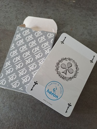 Ancien jeu cartes jouer - à,