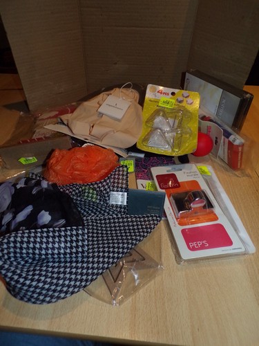 Lot objets divers foulard - lot, d'objets