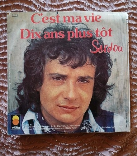 Vinyle tours michel sardou - 45,