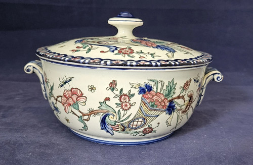 Gien ancien bol bouillon - gien,