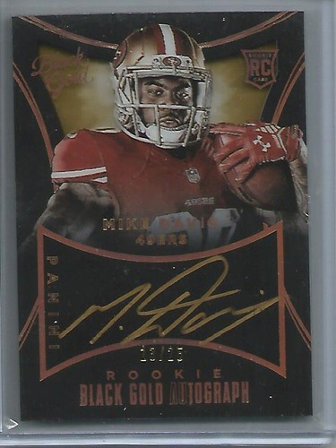 Mike davis 2015 panini black - mike,