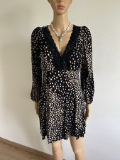 Robe noire beige dorothy - et,