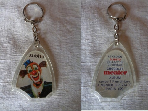 Ancien porte cle clown - ancien, subito