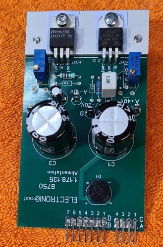Pcb power supply for - -, revox