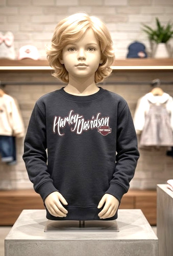 New harley davidson pullover - new,