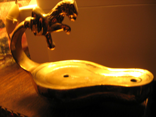 Superbe lampe zoomorphe en - lampe,