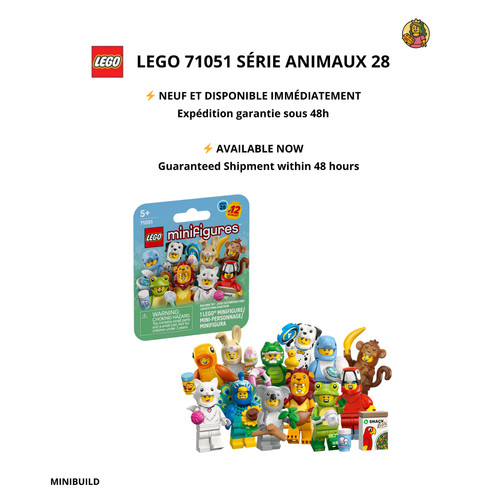 Lego minifigures 71051 série - lego,