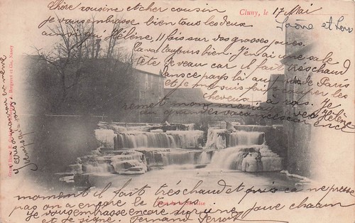 Cluny cascades la - cascades, grotte